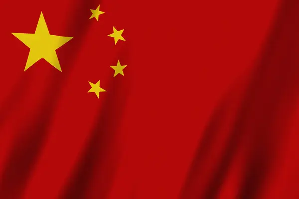 stock image Chinese flag background for your China or patriotic message