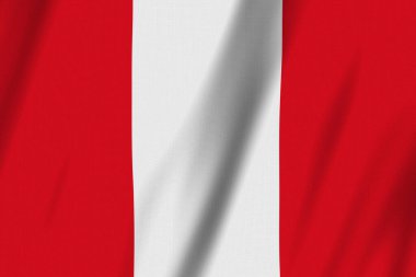 Peru bayrağı arka planında Peru bayrağı ya da vatansever mesajınız