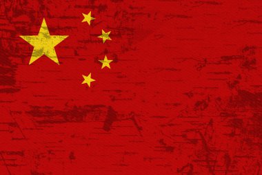 Çin ya da vatanseverlik mesajınız için Çin bayrağı geçmişi
