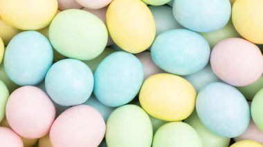 Bayram temalarınız için renkli Paskalya yumurtası arkaplanı