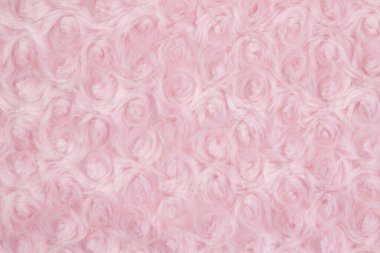 Pembe yumuşacık kıvrımlı malzeme arkaplanı