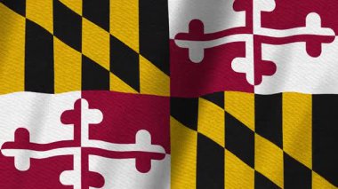 Maryland bayrağı Marylander olaylarıyla ilgili mesajınız için kusursuz bir döngü oluşturuyor. 