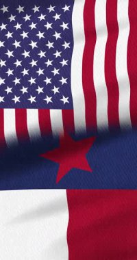 ABD bayrak yıldızları ve şeritleri ve Teksas eyaleti özgeçmişi, federal haklar, yasalar ve güce karşı kusursuz döngü içinde.