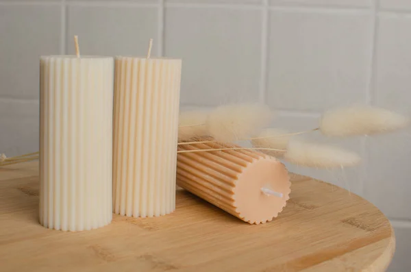 밀랍으로 원통형 고품질 — 스톡 사진