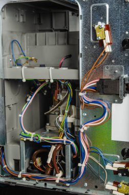 Kahve ekipmanlarının tamiri. Yakın plan. Yüksek kalite fotoğraf