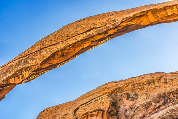 Bunte Landschaft Bogen Späten Nachmittag Devils Garden Arches Nationalpark Moab — Stockfoto