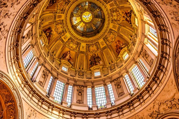 Berlín Německo Května 2023 Dome Stainglass Berlin Cathedral Berliner Dom — Stock fotografie