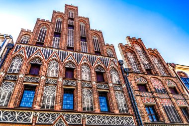 Kopernik Evi Torun Polonya Cephesi. Güneş Sistemi 'nin Güneş Merkezi' ni keşfeden bilim adamı Nicolaus Kopernik 'in 1453 yılında doğduğu yer.. 