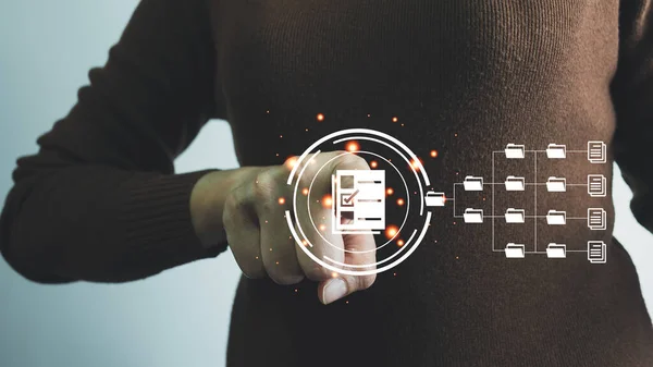 Belge Yönetim Sistemi, Çevrimiçi belge veritabanı yönetimi, Organizasyon belgesi Organize, dosyaları yönetmek için otomatik süreçler, ERP girişim verimliliği, iş teknolojisi.