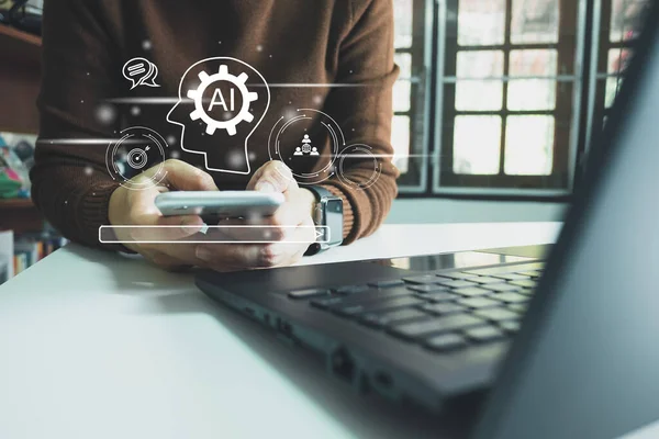 Yapay zeka, Yapay Zeka, Chatbot Sohbeti ve AI ile konuşmak, laptopla arama yapmak ve komut komutu ile veri bulmak, robot öğrenme makinesi resim veya yazı otomatiği yaratmak veya üretmek