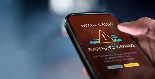İklim Değişikliği İçin Dayanıklılık ve Uyumluluk, Çevre Sorunu, Cep Telefonu Seli Uyarı Sistemi