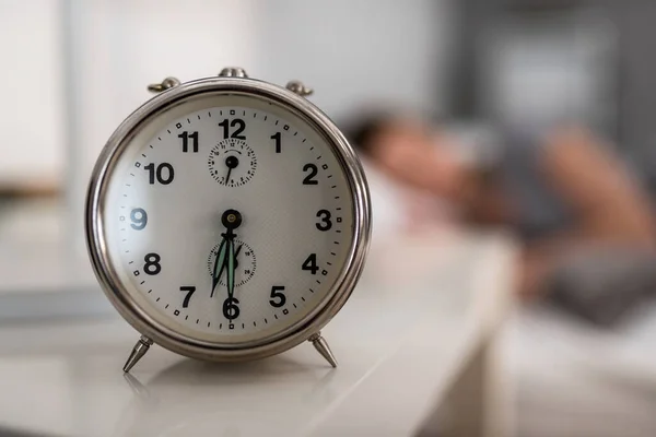 Годинник Тривоги Рано Вранці Час Або Пробудження — стокове фото