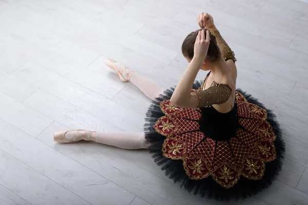 Mooie Ballerina Balletstudio — Stockfoto