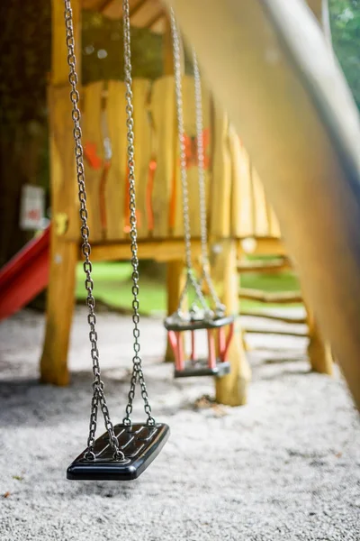 Swings Kids Children Playground — Stock Photo, Image