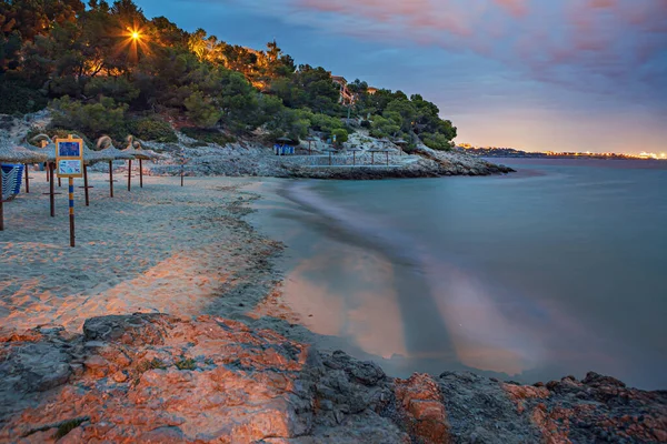 Cala Comtesa Illetes Mallorca Adası Balearic Islands Spanya — Stok fotoğraf