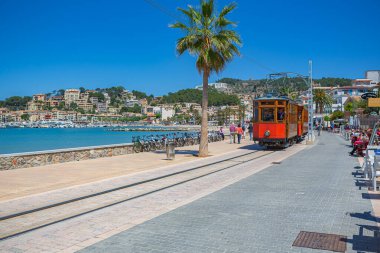 Bağlantı noktası De Nottingham, Mallorca, İspanya - Circa Mai, 2016: Port de Nottingham Mallorca Adası, Akdeniz'de, İspanya Balear Adaları