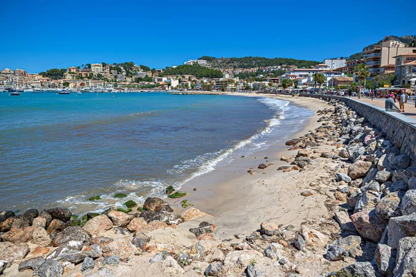 Port Soller Mallorca Hiszpania Circa Mai 2016 Port Sóller Wyspy — Zdjęcie stockowe