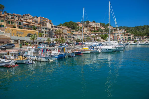 Port Soller Mallorca Spanje Circa Mai 2016 Port Soller Mallorca — Stockfoto