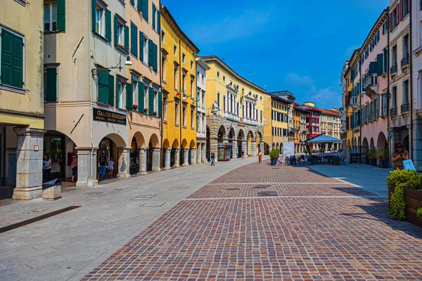Udine Friuli Venezia Giulia Italien Circa Juni 2023 Mercatovecchio Udine — Stockfoto