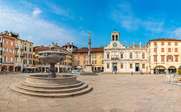 Udine Friuli Venezia Giulia Italy Circa Hazi Ran 2023 Piazza — Stok fotoğraf