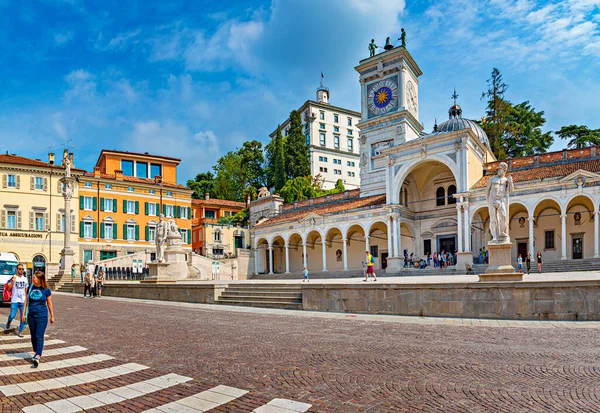 Udine Friuli Venezia Giulia イタリア Circa Juny 2023 Piazza Della — ストック写真