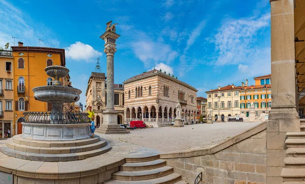 Udine Friuli Venezia Giulia Italien Circa Juni 2023 Piazza Della — Stockfoto