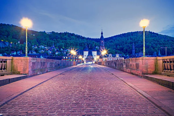 Heidelberg Baden Wuertemberg Alemanha Circa Maio 2023 Alte Bruecke Heidelberg — Fotografia de Stock