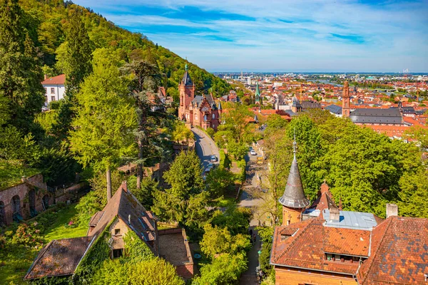 Heidelberg Baden Wuerttemberg Alemanha Circa Maio 2023 Paisagem Urbana Cidade — Fotografia de Stock