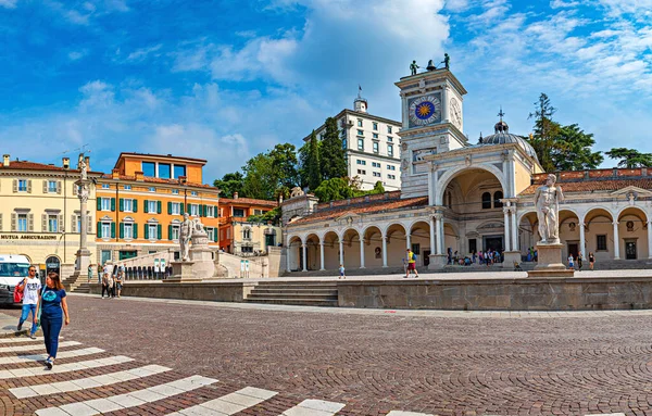 Udine Friuli Venezia Giulia Italia Circa Junio 2023 Piazza Della —  Fotos de Stock