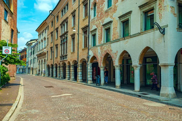 Udine Friuli Venezia Giulia Italia Circa Junio 2023 Calles Udine —  Fotos de Stock