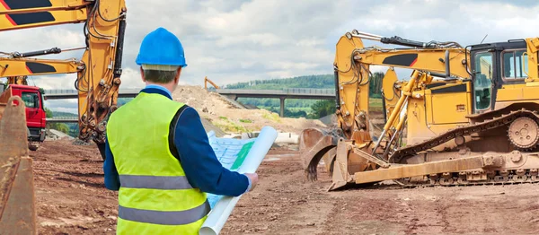 Bir neu otoyol bölümü inşaatı