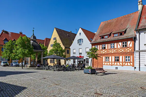 Hoechstadt Der Aisch Germany Circa April 2024 Kota Hoechstadt Sebuah Stok Gambar