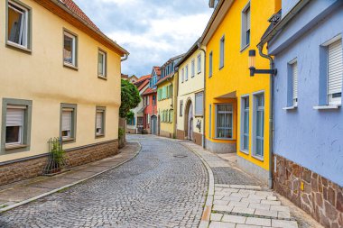 Almanya 'nın Bavyera kentindeki Bad Neustadt an der Saale.