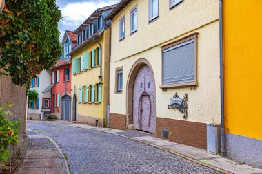 Almanya 'nın Bavyera kentindeki Bad Neustadt an der Saale.
