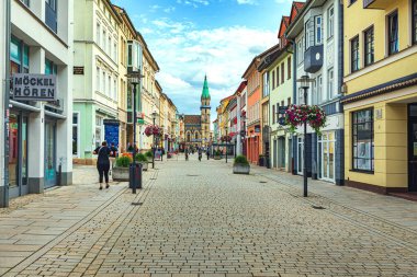 Meiningen 'den Georgstrasse, Almanya Thüringen' de bir şehirdir..