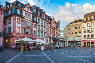 Mainz Markt Rhineland-Palatinate, Almanya