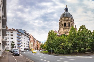 Mainz, Rhineland-Palatinate, Almanya 'da Evangelische Christuskirche