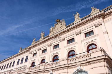 Albertina binasının ayrıntıları, Viyana, Avusturya