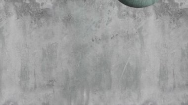 Soft gray donuts fly against the background of a concrete wall. Donuts collide with each other, push off and join. High quality 4k footage