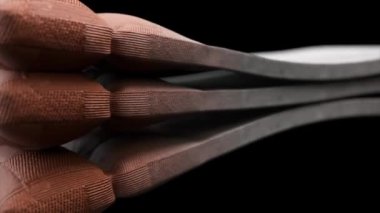 Yumuşak yastık dokusuna dönüştürülmüş 3D betonun yakın çekimi