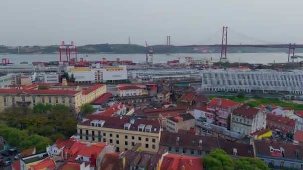 포르투갈 리스본에서 전망의 고품질 — 비디오
