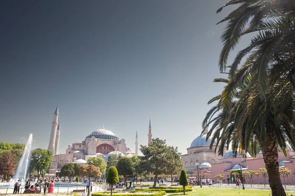 Стамбул Турция Мая 2022 Года Изображение Мечети Аясофья Камии Называемой — стоковое фото