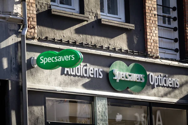 Heerlen Netherlands Kasım 2022 Hollanda Daki Mağazalarında Specsavers Logosu Bulundu — Stok fotoğraf