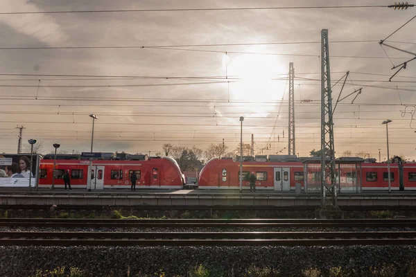 Troisdorf Alemania Noviembre 2022 Deutsch Bahn Tren Suburbano Uem Koln — Foto de Stock