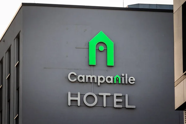 Duisburg Γερμανια Νοεμβρίου 2022 Λογότυπο Campanile Μπροστά Από Ξενοδοχείο Τους — Φωτογραφία Αρχείου