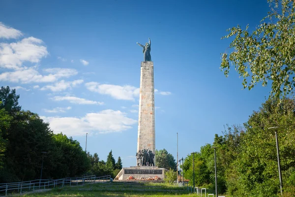 Фруска Гора Сербия Августа 2023 Года Мемориал Слободы Spomenik Vencu — стоковое фото