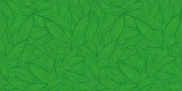 Vector Groene Tropische Achtergrond Met Palmbladeren Voor Decor Covers Achtergronden Stockvector