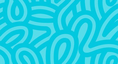 Üst üste binen dalgalar dizisi tarafından oluşturulan geometrik dikişsiz desen arkaplanı