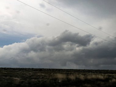 Süper hücre fırtınasında düşüş..