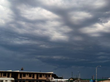 Fırtına şehre yaklaşıyor..